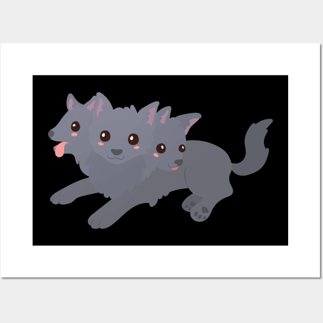 Cerberus Wall Art by MyBeautifulFiles